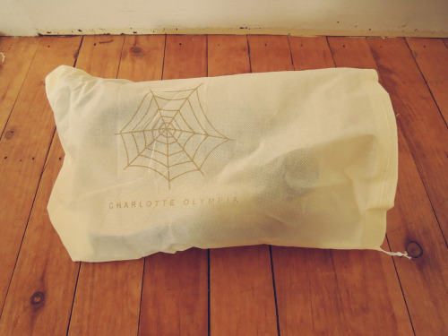 Charlotte Olympia dust bag